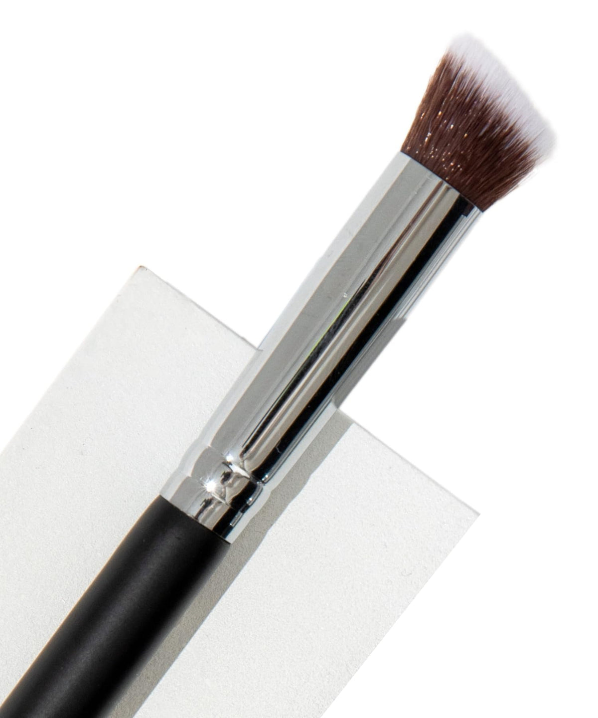 Beauty Junkees Kabuki Nose Contour Brush - Mini Flat Angled For Sculpting & Highlighting