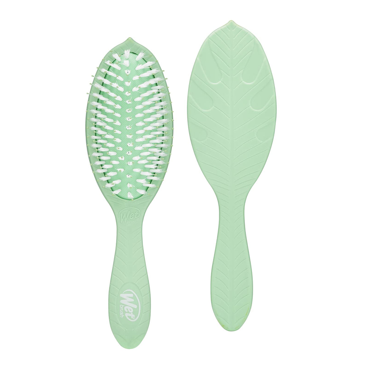 Wet Brush Go Green Treatment & Shine - Tea Tree Oil, 1 Count, Eco-Friendly Plastic Hair Brush