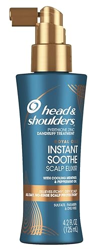 Head & Shoulders Scalp Elixir Royal Oils Instant Soothe 4.2Oz (3 Pack) - Nourishing Scalp