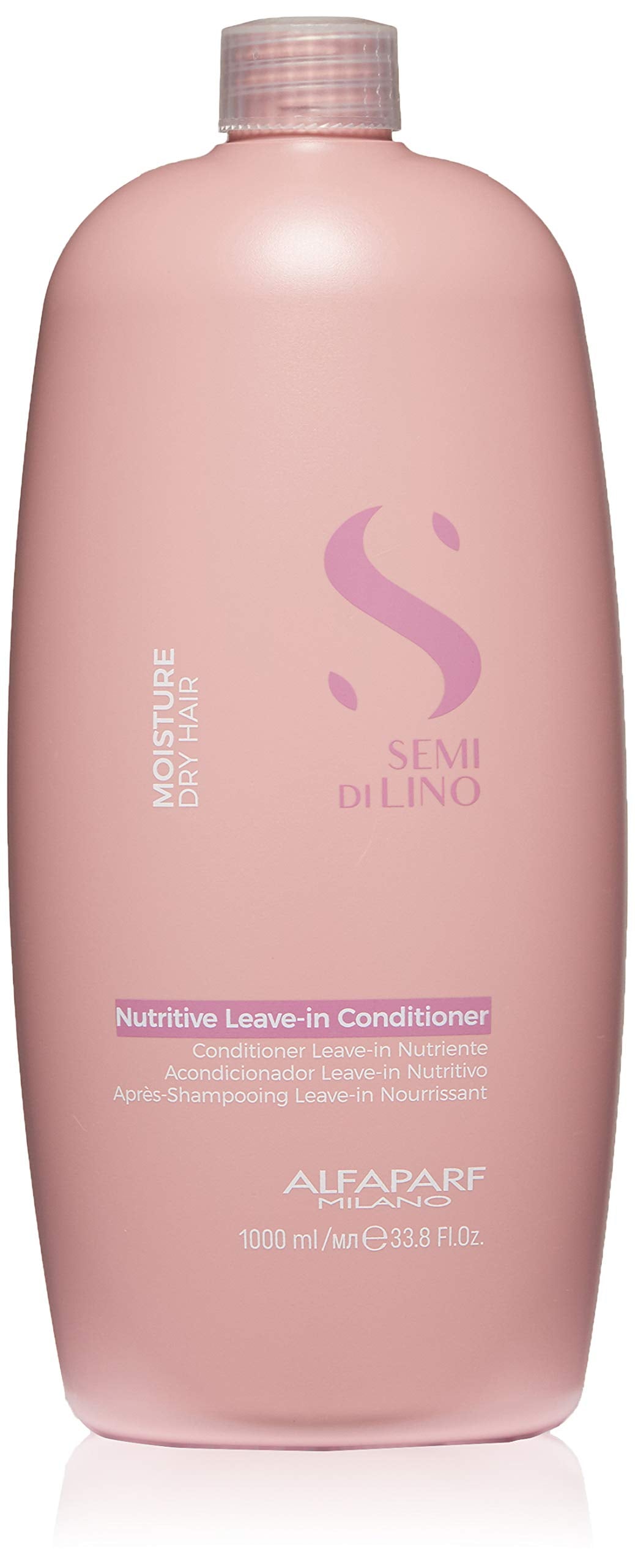 Alfaparf Milano Semi Di Lino Moisture Nutritive Leavein Sulfate Free Conditioner for Dry Hair  Professional Salon Quality  SL