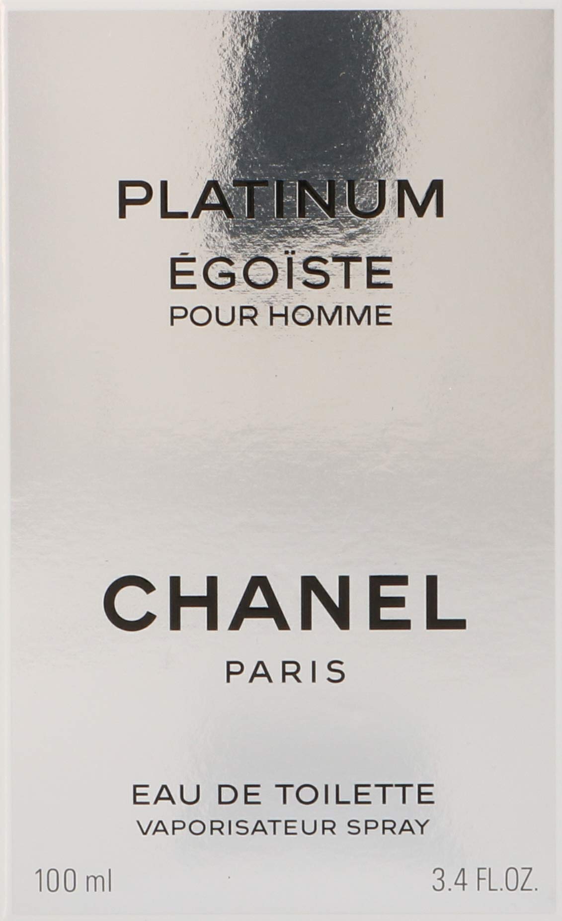 Egoiste Platinum By Chanel For Men, 3.4 Oz Eau De Toilette Spray - Luxury Fragrance