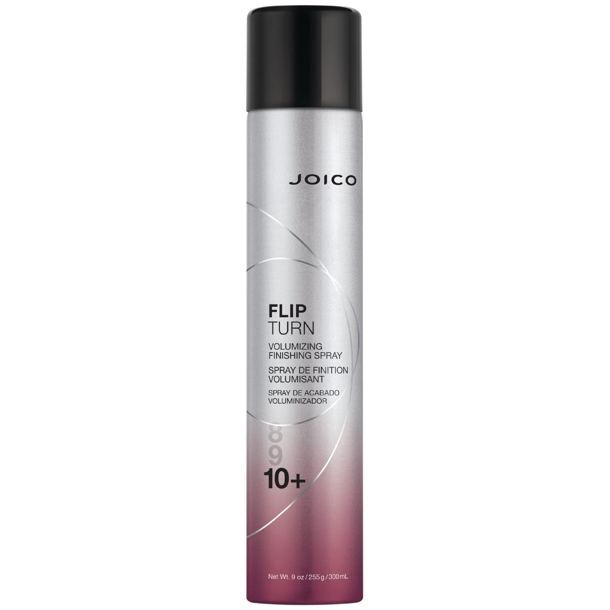 Joico Flip Turn Volumizing Spray, 9 Fl Oz - Humidity Protection, 72 Hour Hold, Paraben Free