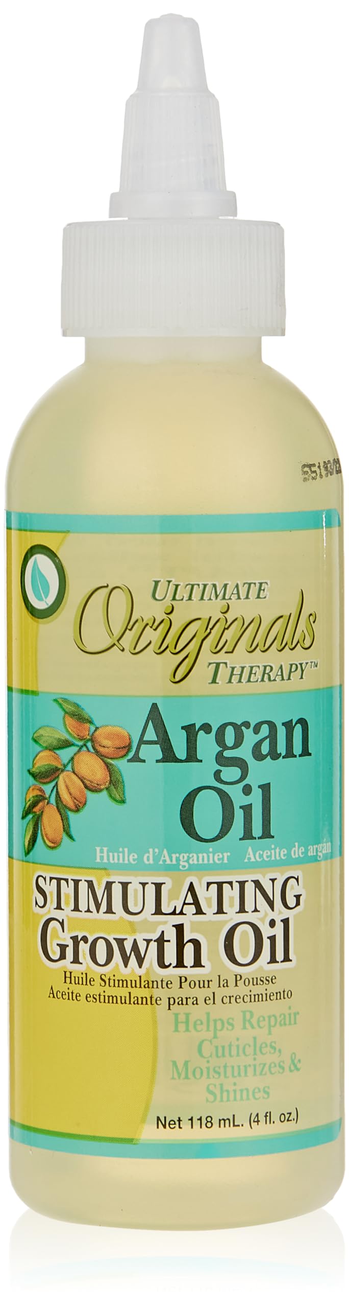 Originals By Africa'S Best Argan Oil Growth Oil, 4Oz - Moisturizes & Rejuvenates Hair & Scalp