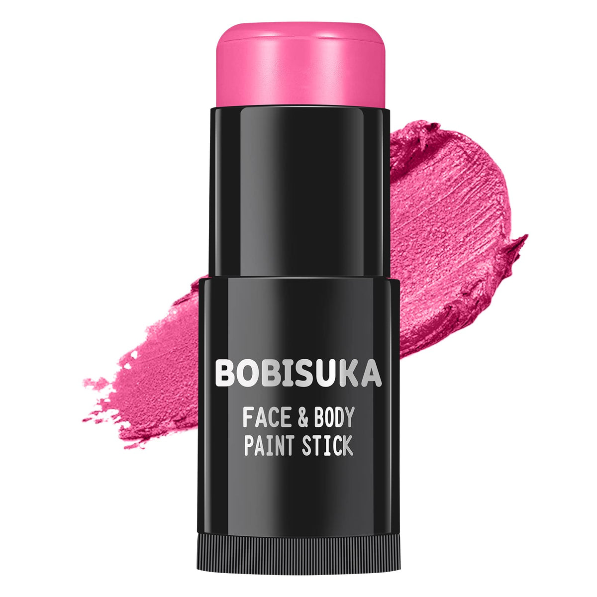 Bobisuka Waterproof Pink Face Body Paint Stick For Halloween Makeup & Cosplay - 1.3X1.3X3