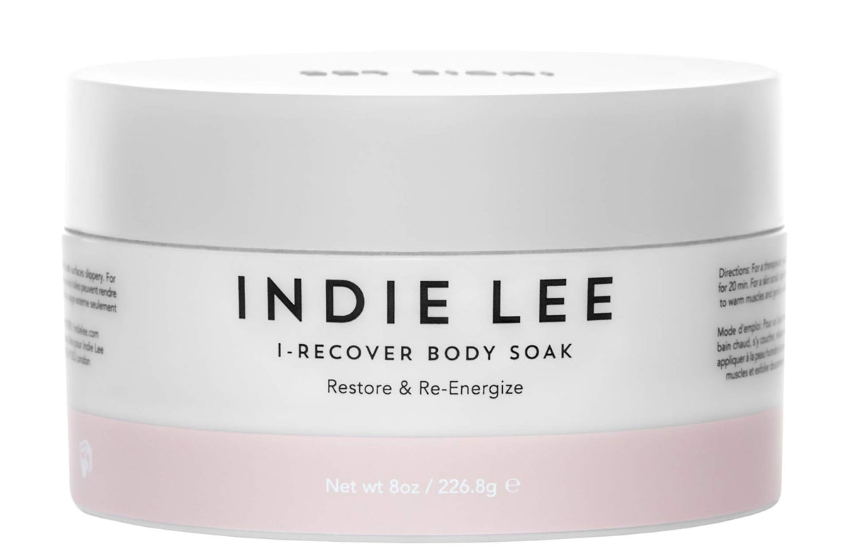 Indie Lee I-Recover Body Soak - Exfoliating Detox Scrub With Dead Sea & Himalayan Salts, 8Oz