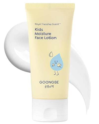 Goongbe Kids' Moisture Face Lotion - 8Hr Hydration With Cica & Allantoin, Allergen-Free,