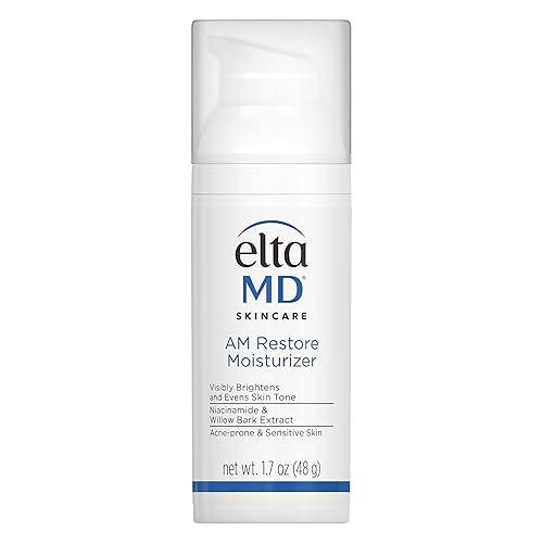 Eltamd Am Restore Face Moisturizer, Niacinamide & Hyaluronic Acid, 1.7 Oz Pump