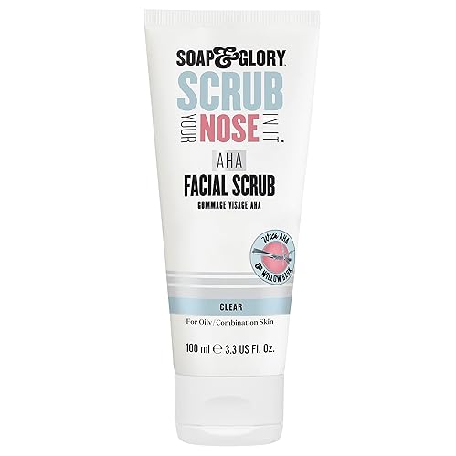 Soap & Glory Exfoliating Face Scrub - Purifying Aha Cleanser For Oily Skin, 100Ml