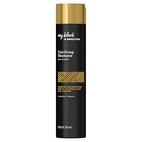 My Black Is Beautiful Sulfate-Free Clarifying Shampoo For Dry Damaged Hair, 9.6 Fl Oz