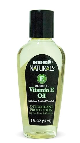 Hobe Naturals Vitamin E Oil, 2 Fl Oz (Pack Of 2) - Nourishing Skin & Hair Care