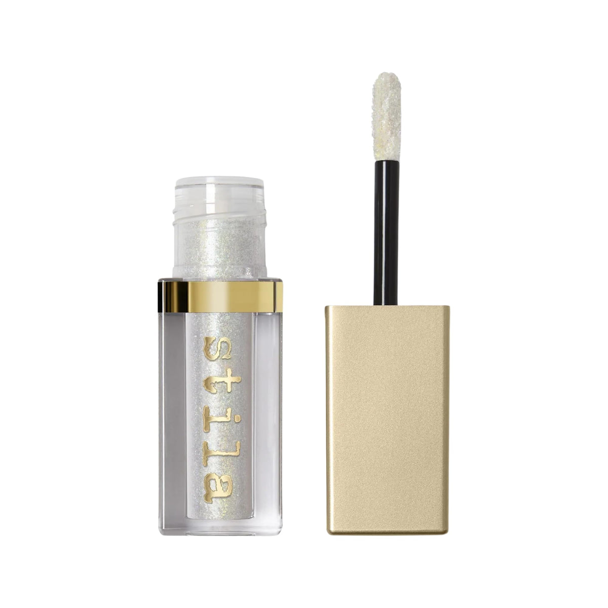 Stila Glitter and Glow Liquid Eye Shadow, Perlina - Long Lasting, Quick-Drying 0.15 Fl Oz