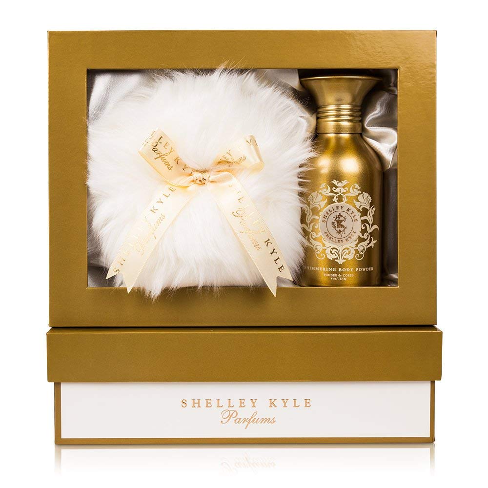 Shelley Kyle Talc Free Shimmer Powder Gift Box Set - 48G, Perfect For Gifting