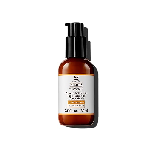 Kiehl's Vitamin C Serum 12.5% - Line-Reducing, Boosts Radiance, Hyaluronic Acid, 