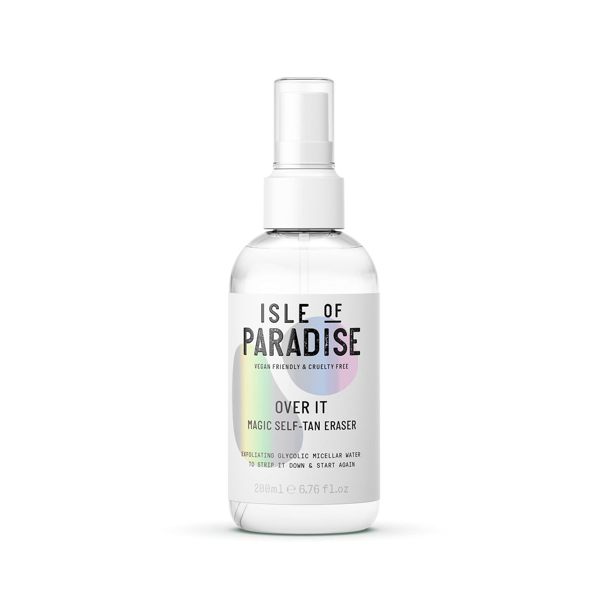 Isle Of Paradise Self Tan Eraser - Exfoliating Glycolic Micellar Water, 6.76 Fl Oz