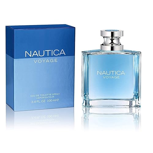 Nautica Voyage for Men Eau De Toilette Spray, 3.4 Fl Oz - Fresh & Invigorating Scent for Everyday Wear