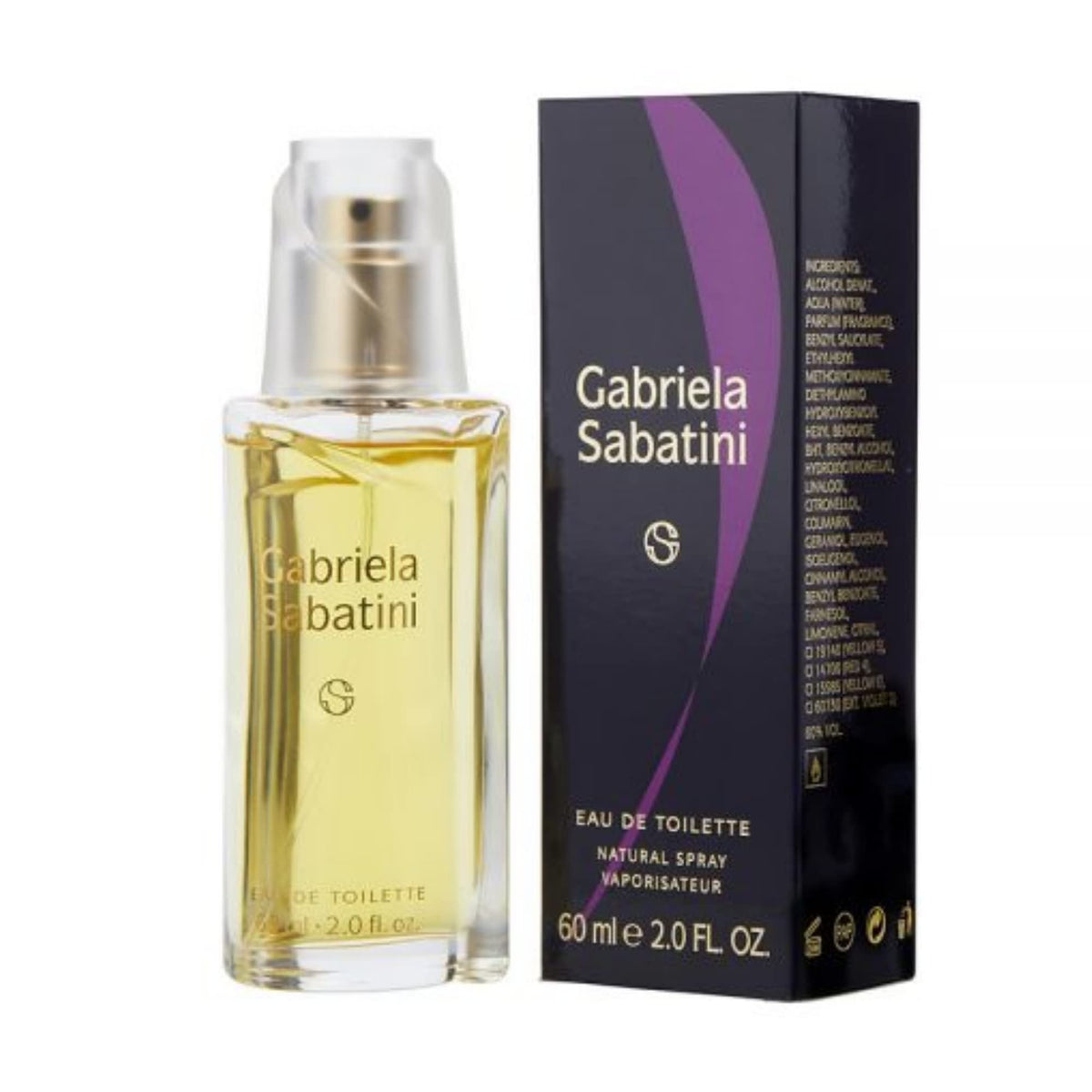 Gabriela Sabatini Eau De Toilette Spray For Women, 2 Fl Oz - Multicolor Fragrance