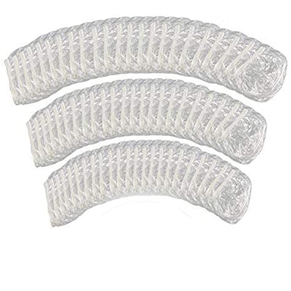 esowemsn 100pcs Clear Waterproof Ear Covers for Shower & Salon - Universal Fit for Men & Women