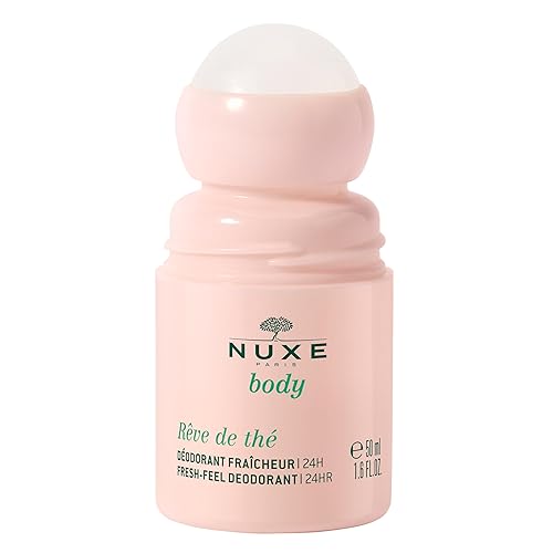 Nuxe Aluminum Free Antiperspirant Deodorant Rêve De Thé, 24-Hour Protection For Women, 1.