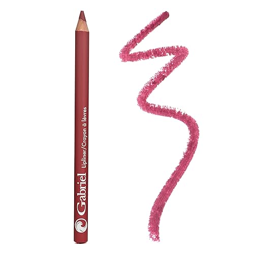 Gabriel Cosmetics Vegan Lip Liner - Paraben Free, Gluten-Free, Cruelty-Free, Berry, 0.04 Oz