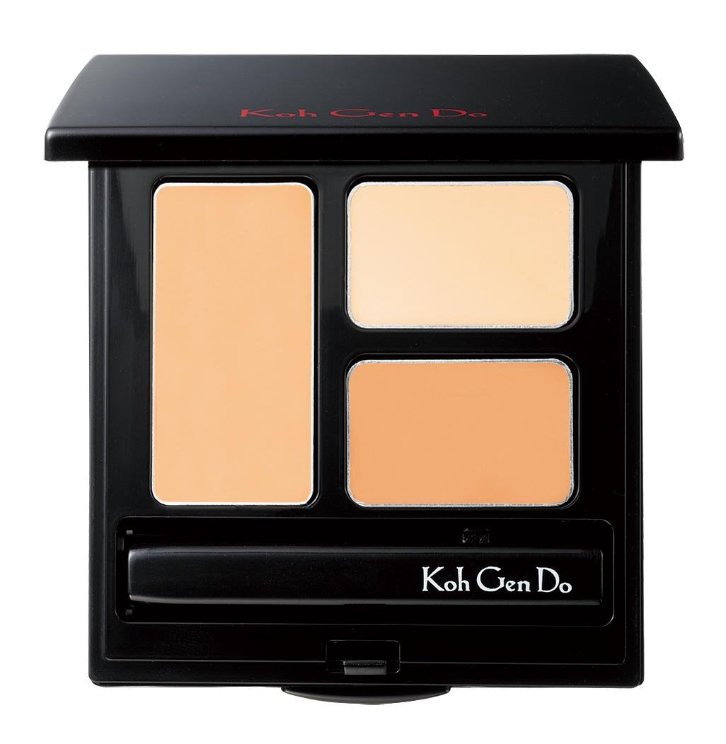 Koh Gen Do Perfect Match Moisture Concealer - Radiant Coverage, 3 Blendable Shades, 2 Oz