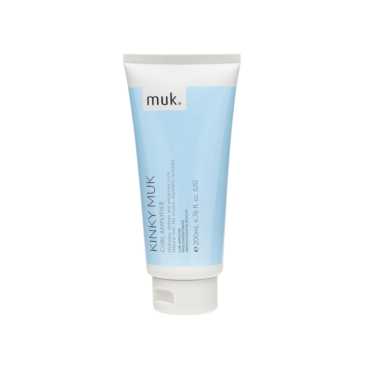 MUK. Kinky Curl Amplifier, 6.76 Fl Oz - Define & Enhance Curls, Frizz Control Haircare