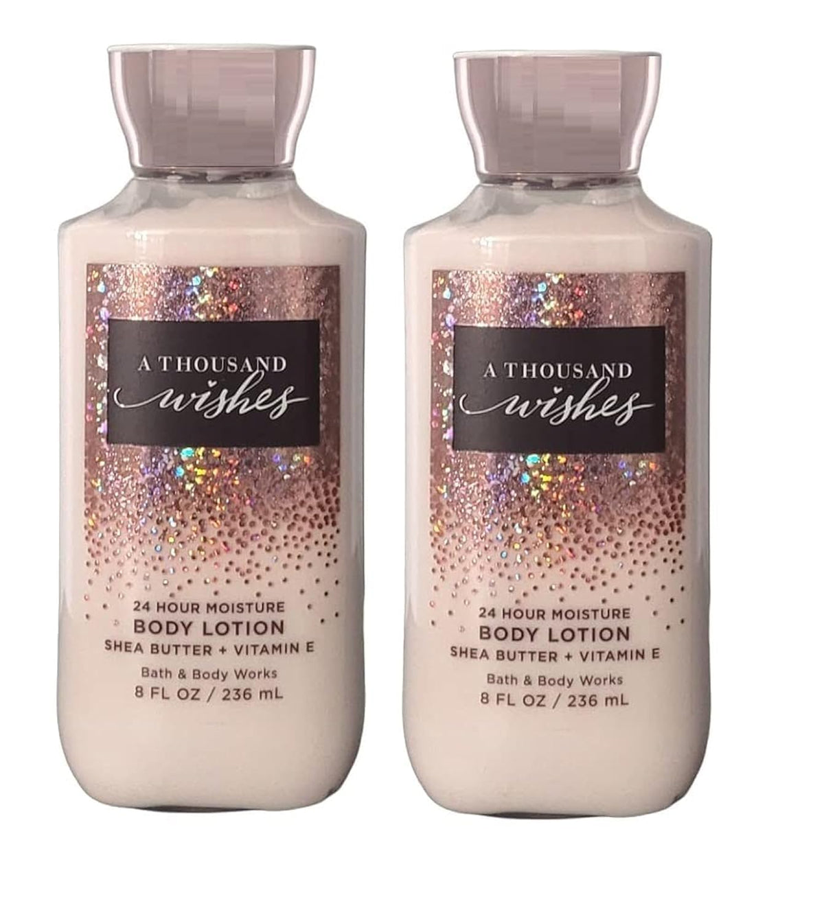 Bath & Body Works A Thousand Wishes Body Lotion 2 Pack, 8 Fl Oz Each, Super Smooth