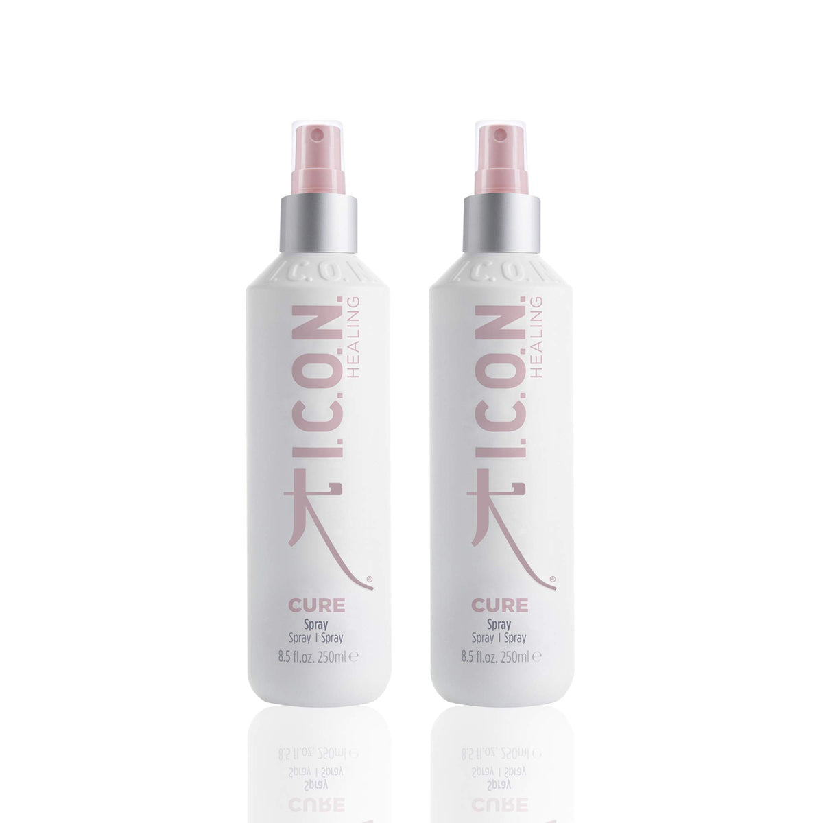 K I.C.O.N. Cure Replenishing Spray, 8.5 Fl Oz - Salon-Quality Hair Care (Pack of 