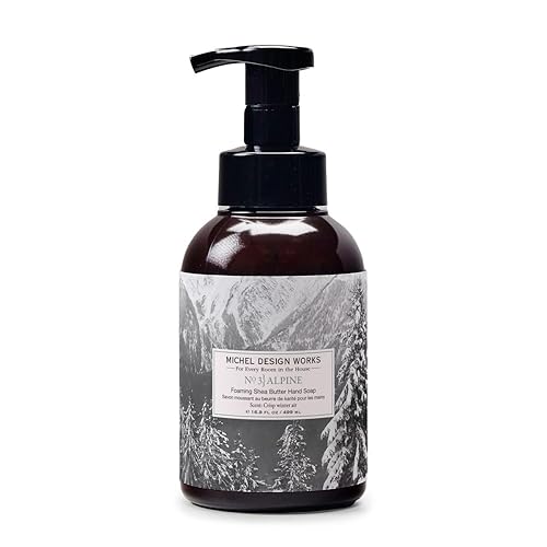 Michel Design Works Alpine Scent Foaming Hand Soap 16.9Oz - Shea Butter & Aloe Vera Blend