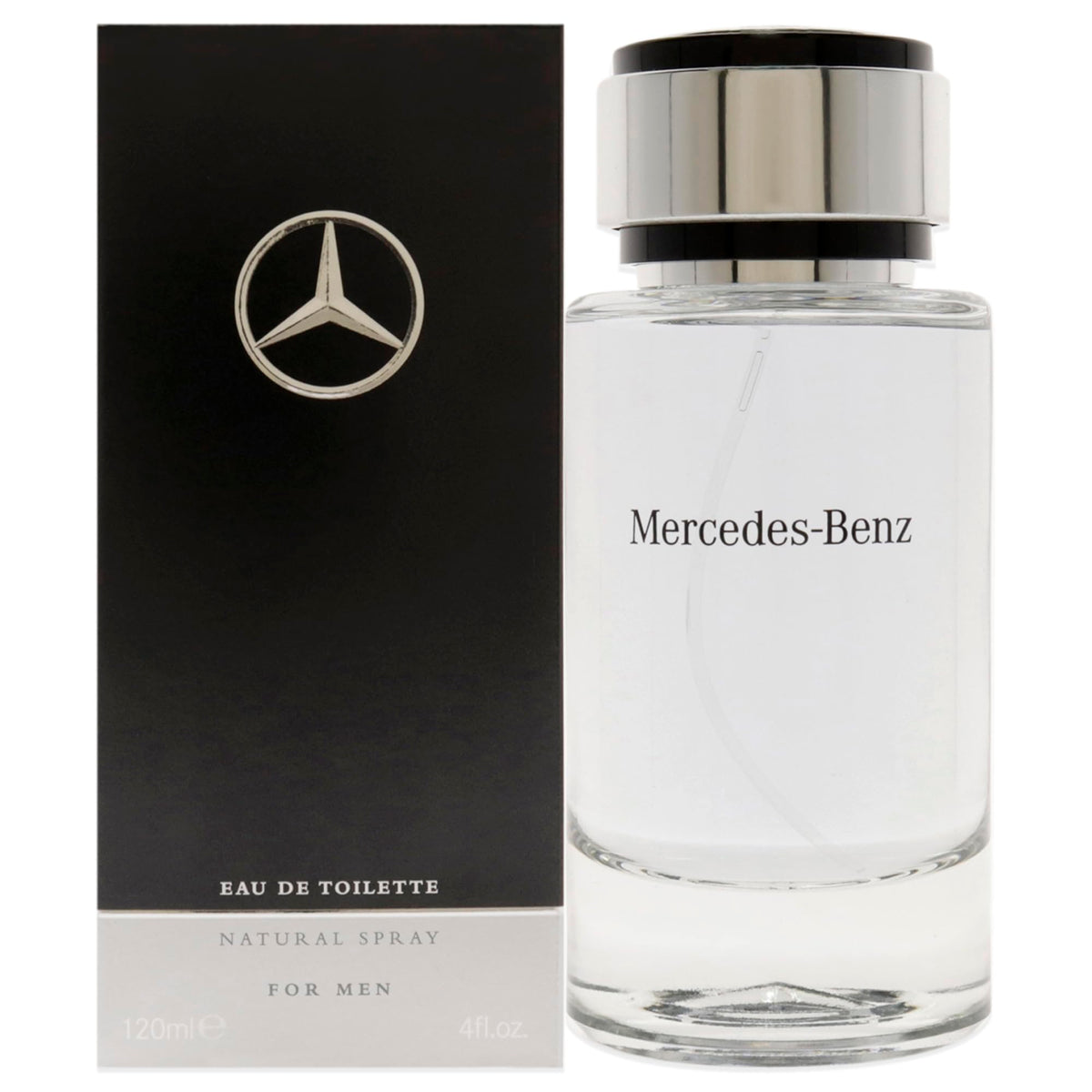 Mercedes-Benz Men'S Eau De Toilette 4Oz - Elegant Woody & Musky Fragrance, All-Day Scent