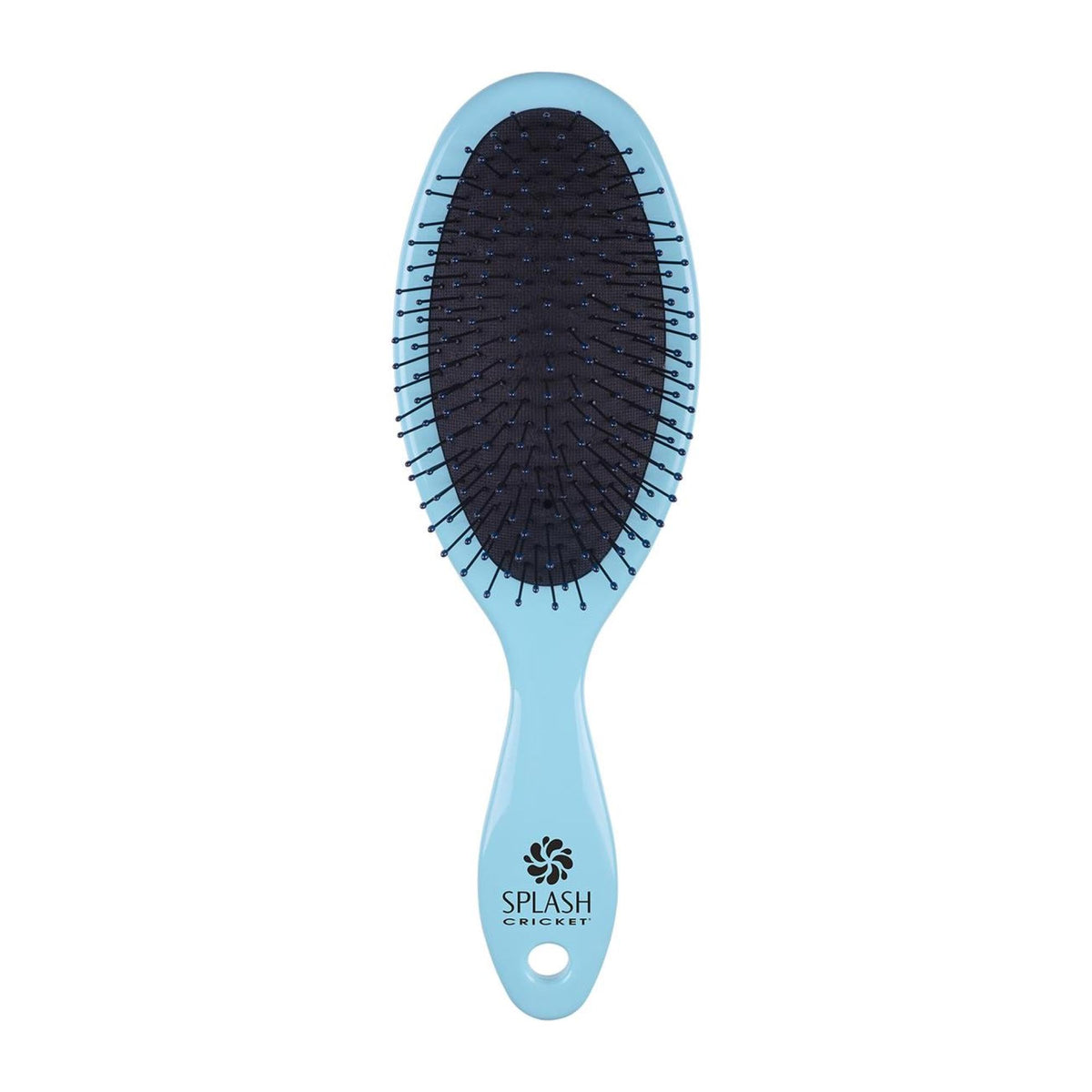 Cricket Detangling Hair Brush - Wet & Dry, All Hair Types, True Blue, 6 Ounce