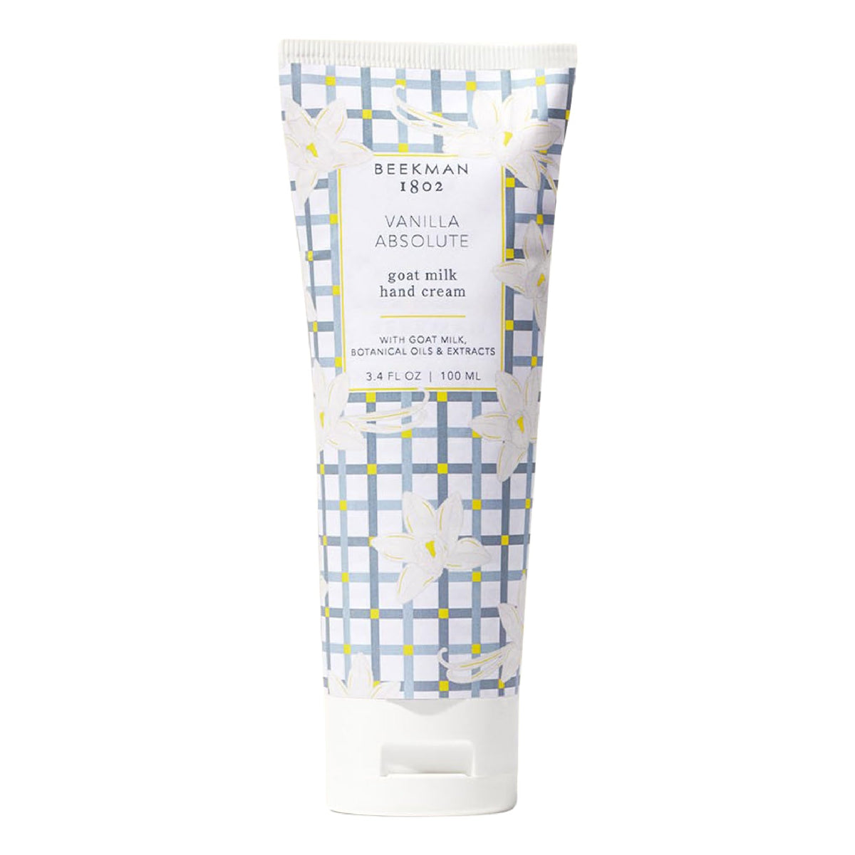 Beekman 1802 Pure Goat Milk Hand Cream, Vanilla Absolute - 3.4 Oz Moisturizing Lotion For Dry Skin