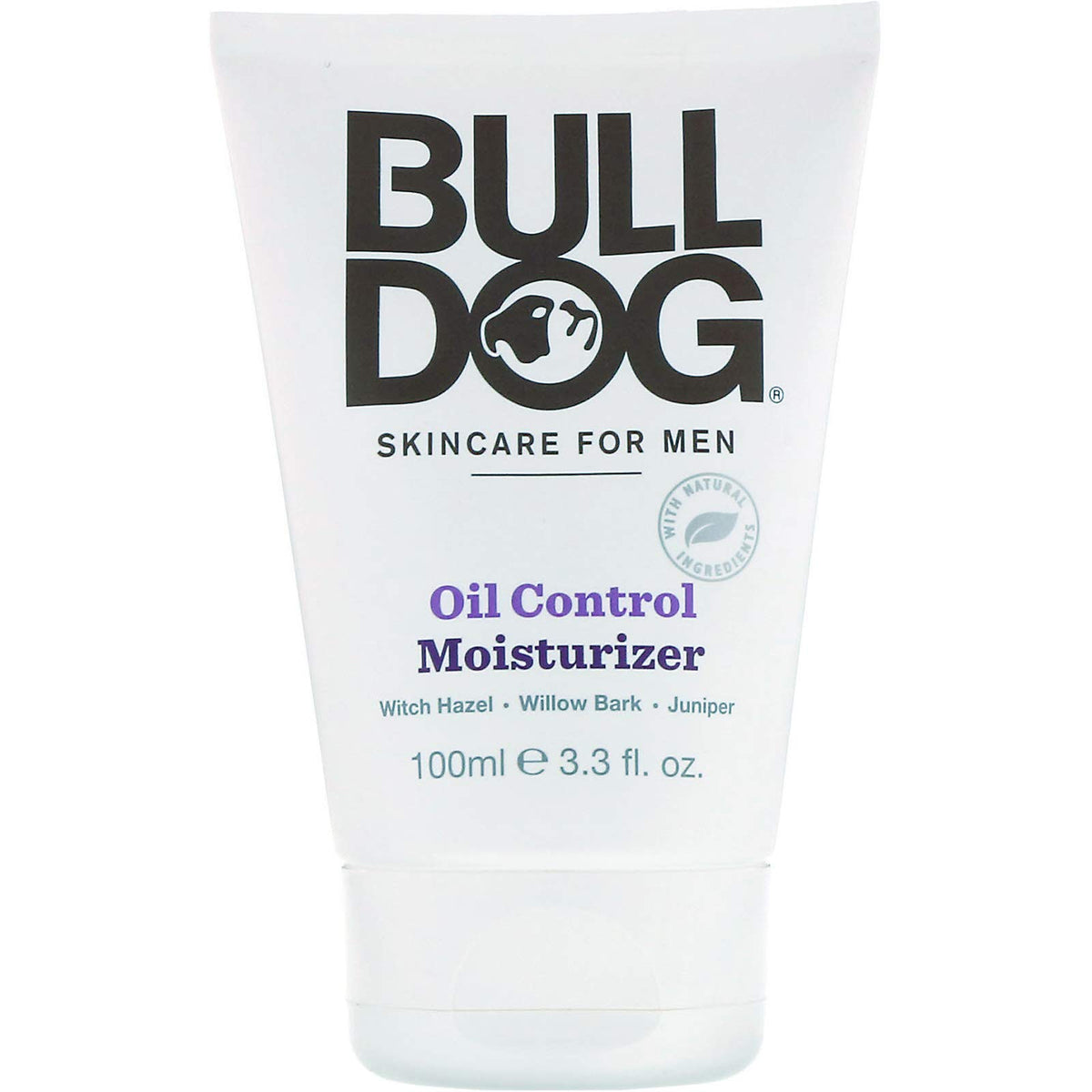 Bulldog Skincare Oil Control Moisturizer For Men, 3.3 Fl Oz - Matte Finish, Non-Greasy