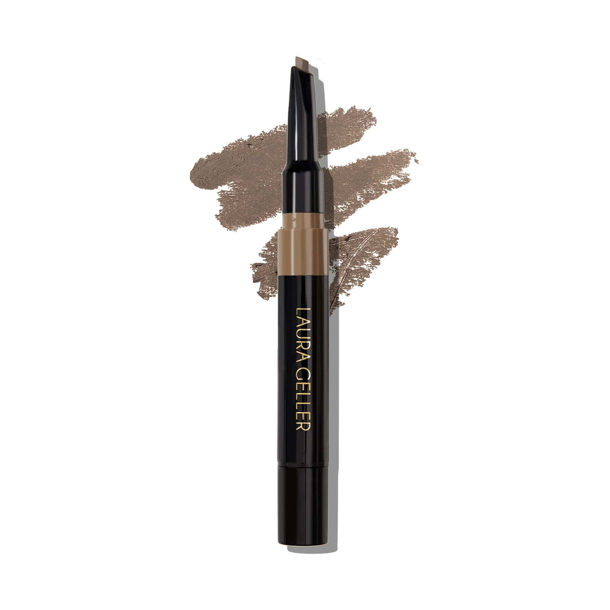 LAURA GELLER Waterproof Brow Pencil & Gel - Sculpt-n-Stay, Taupe, 1 Count