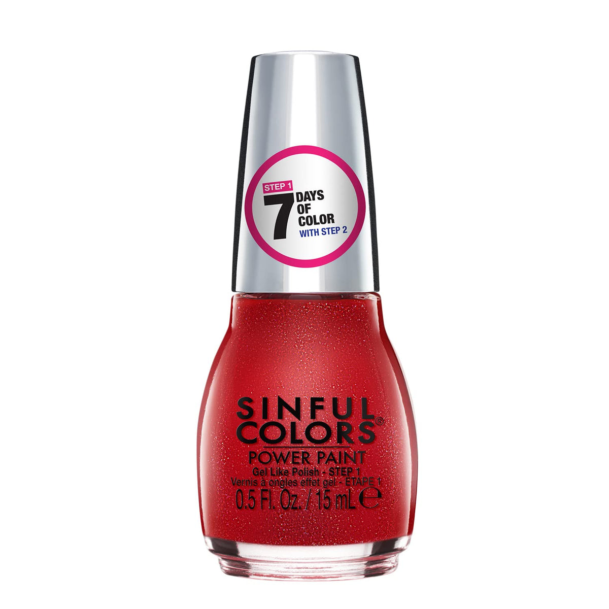 Sinfulcolors Power Paint Shine - Honey, 1 Count Nail Polish For Vibrant Shine