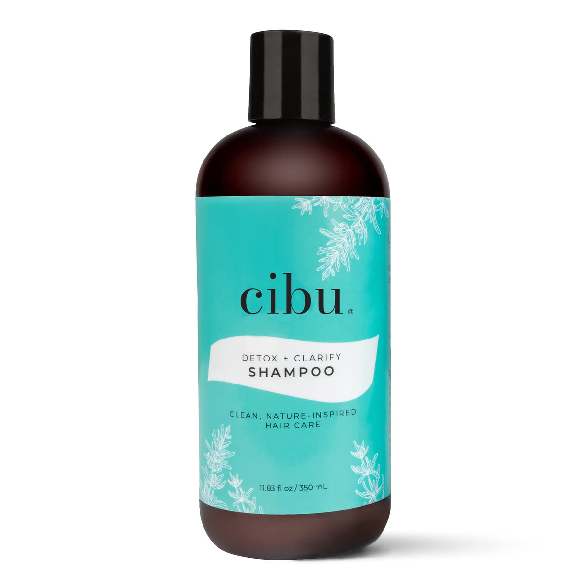 Cibu Detox + Clarify Shampoo 30007, 11.83Oz - Cleanses, Removes Build Up, Revital