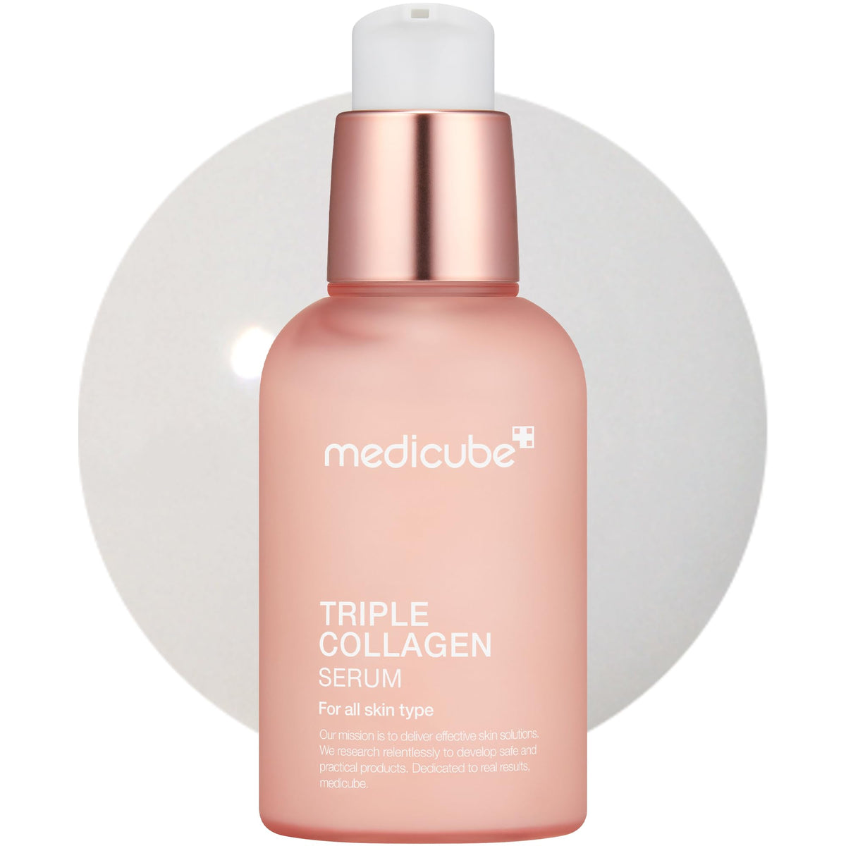 Medicube Triple Collagen Serum 1.85 Fl. Oz - Lightweight Niacinamide & Hyaluronic Acid Serum