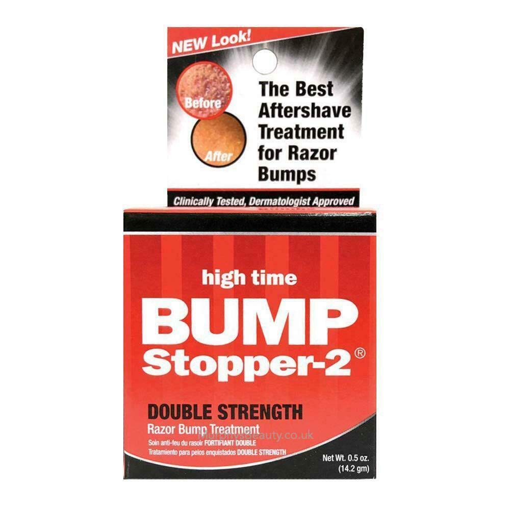 Bump Stopper-2 Double Strength Razor Bump Treatment - 0.5 Oz By High