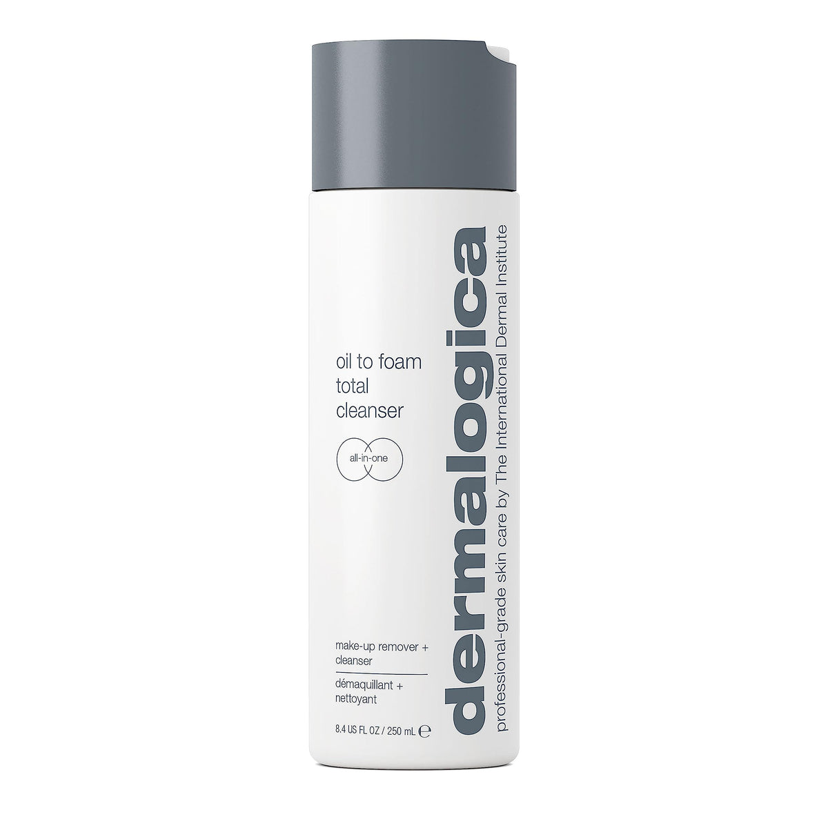 Dermalogica Oil To Foam Total Cleanser - Removes Makeup & Sunscreen, 8.4 Fl Oz