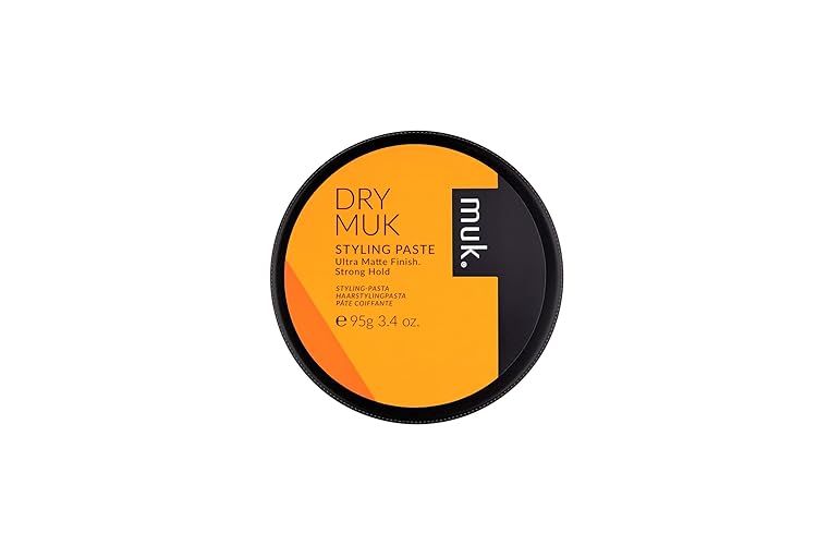 MUK. Haircare Dry Ultra Matte Styling Paste - Strong Hold, 3.4oz for Effortless Styling