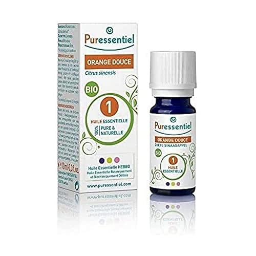 Puressentiel Organic Sweet Orange Essential Oil (10 Ml) - Natural Aromatherapy