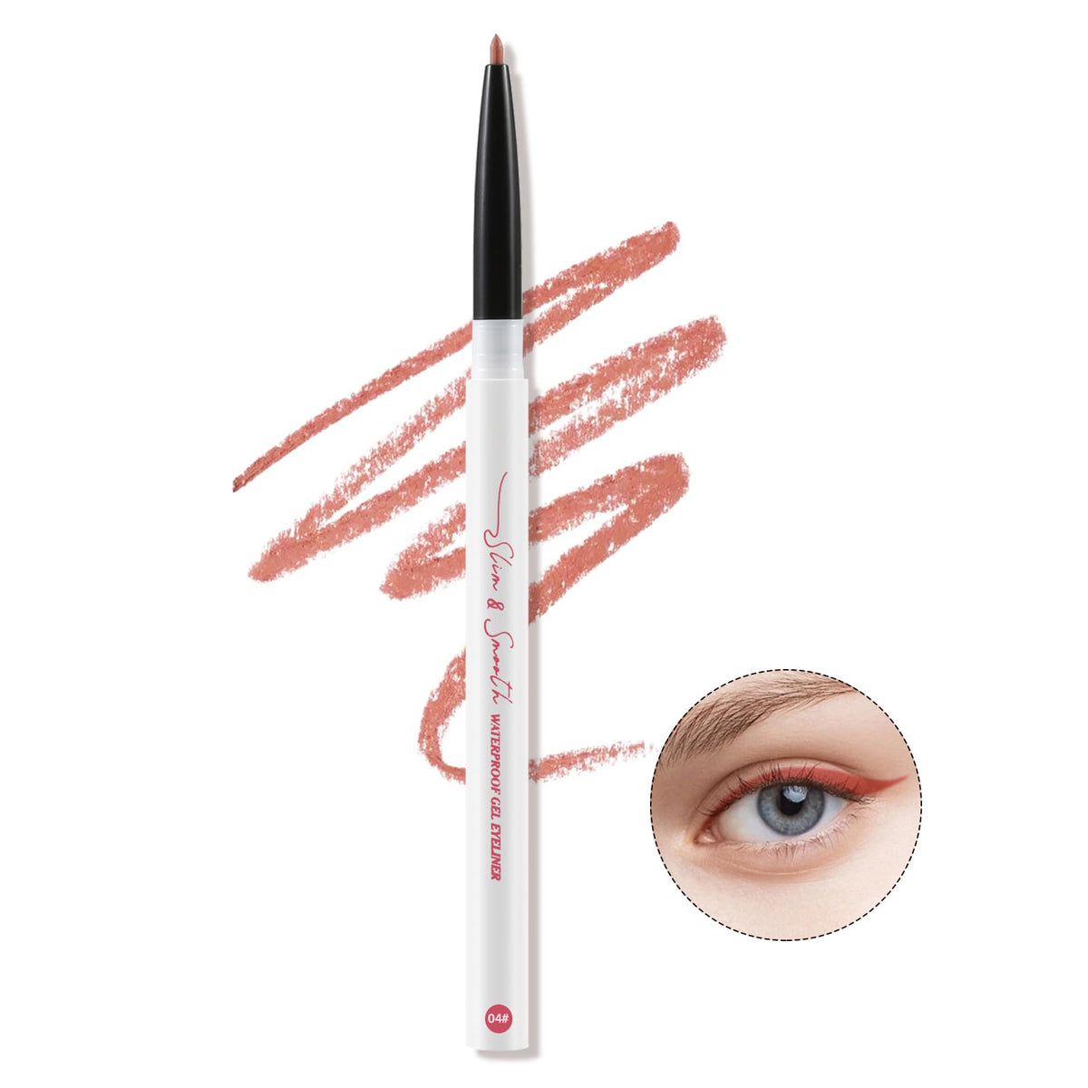 Geuufea Colorful Gel Eyeliner - Waterproof, Long-Lasting, Smudge-Proof, Easy To Use, 