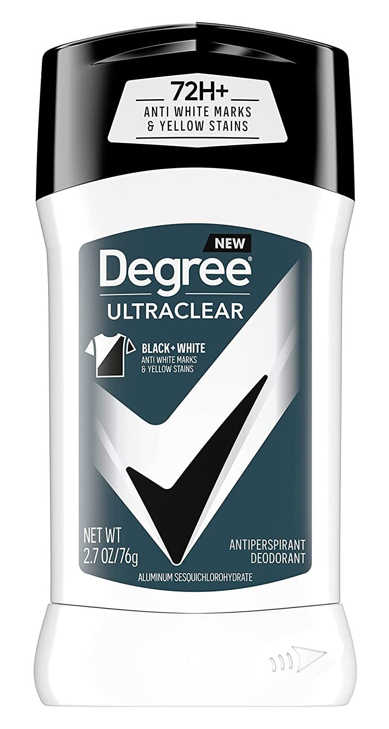 Degree Men Ultra Clear Antiperspirant Deodorant, 2.7 Oz, Pack Of 3 - Long-Lasting Protection