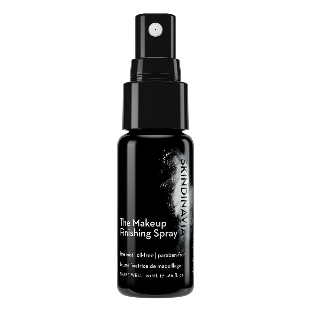 SKINDINAVIA Makeup Finishing Spray - Classic Setting, 16+ Hour Wear, Travel Size, Waterproof, Cooling Mist