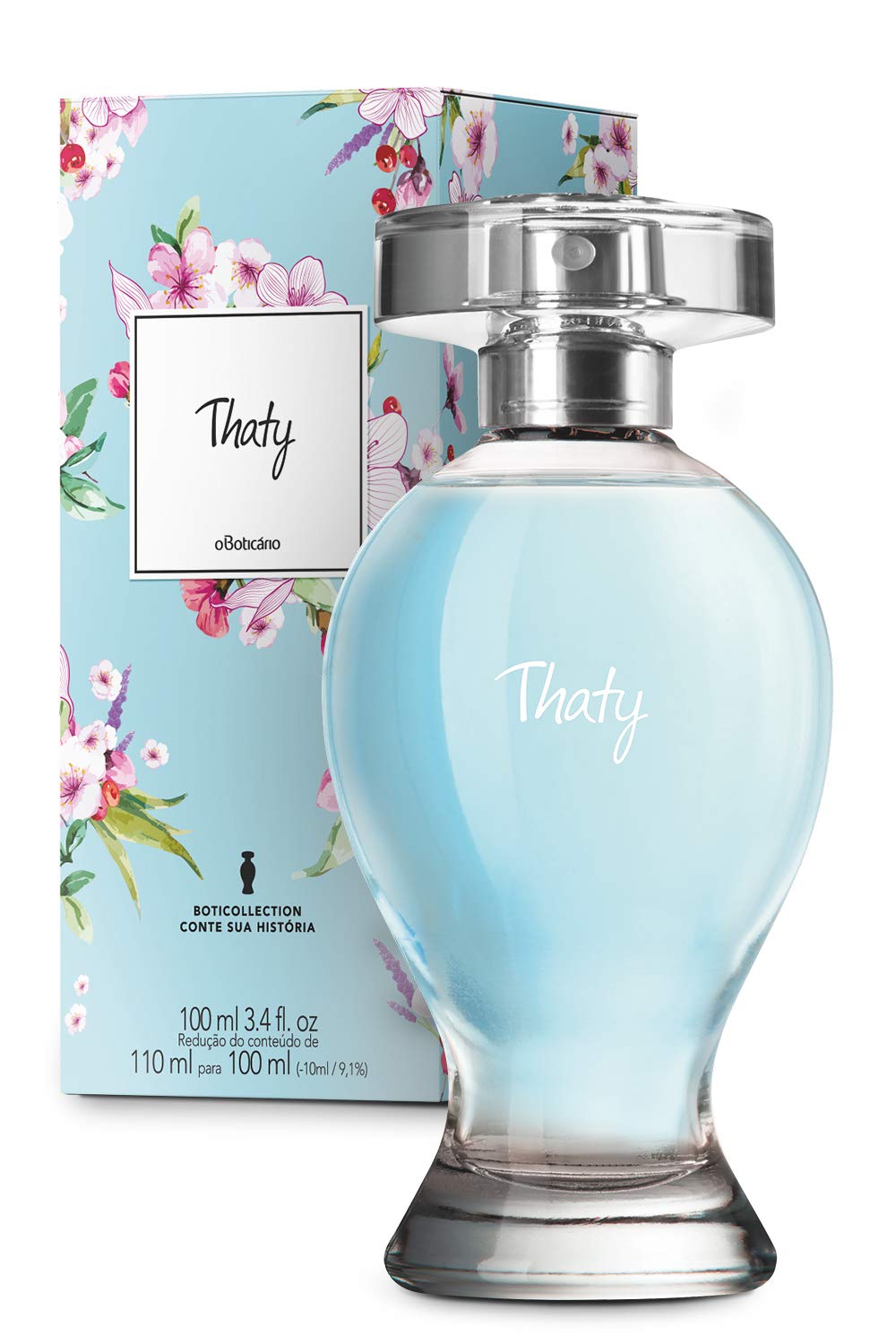 O Boticario Thaty Boticollection Eau De Toilette For Women, 3.4 Oz, Fresh Floral Fragrance