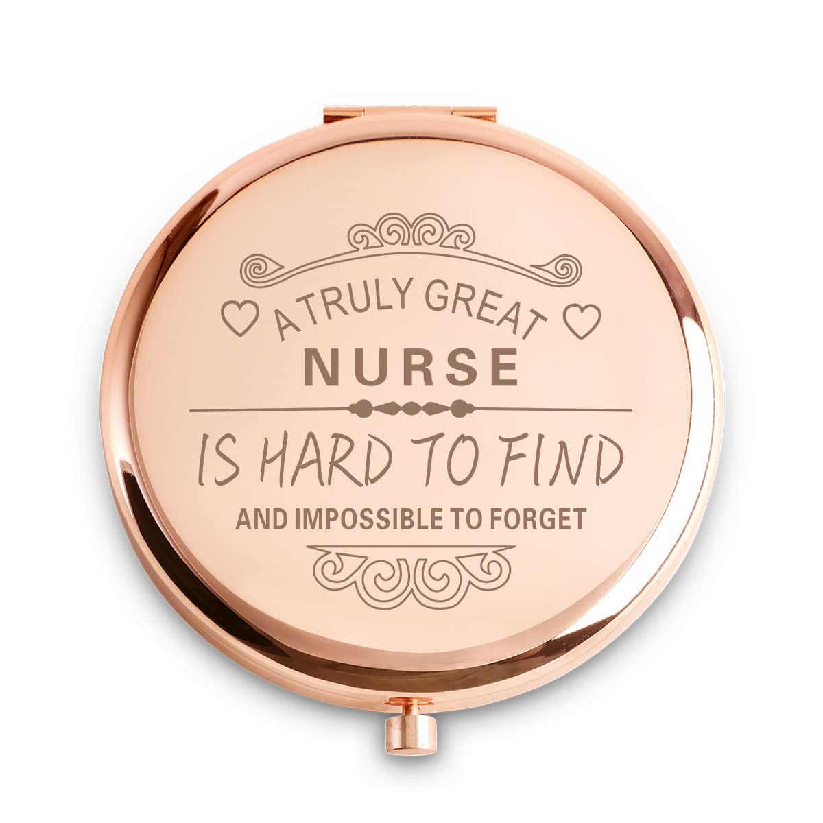 Daricano Personalized Nurse Compact Mirror - Unique Gifts For Women, Nurse Week, Birthday, Retirement