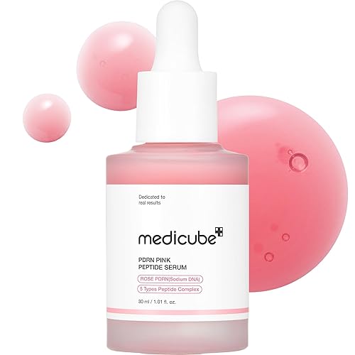 Medicube Pdrn Pink Peptide Serum - Hydrating, Firming, Niacinamide, Korean Skincare, 1.