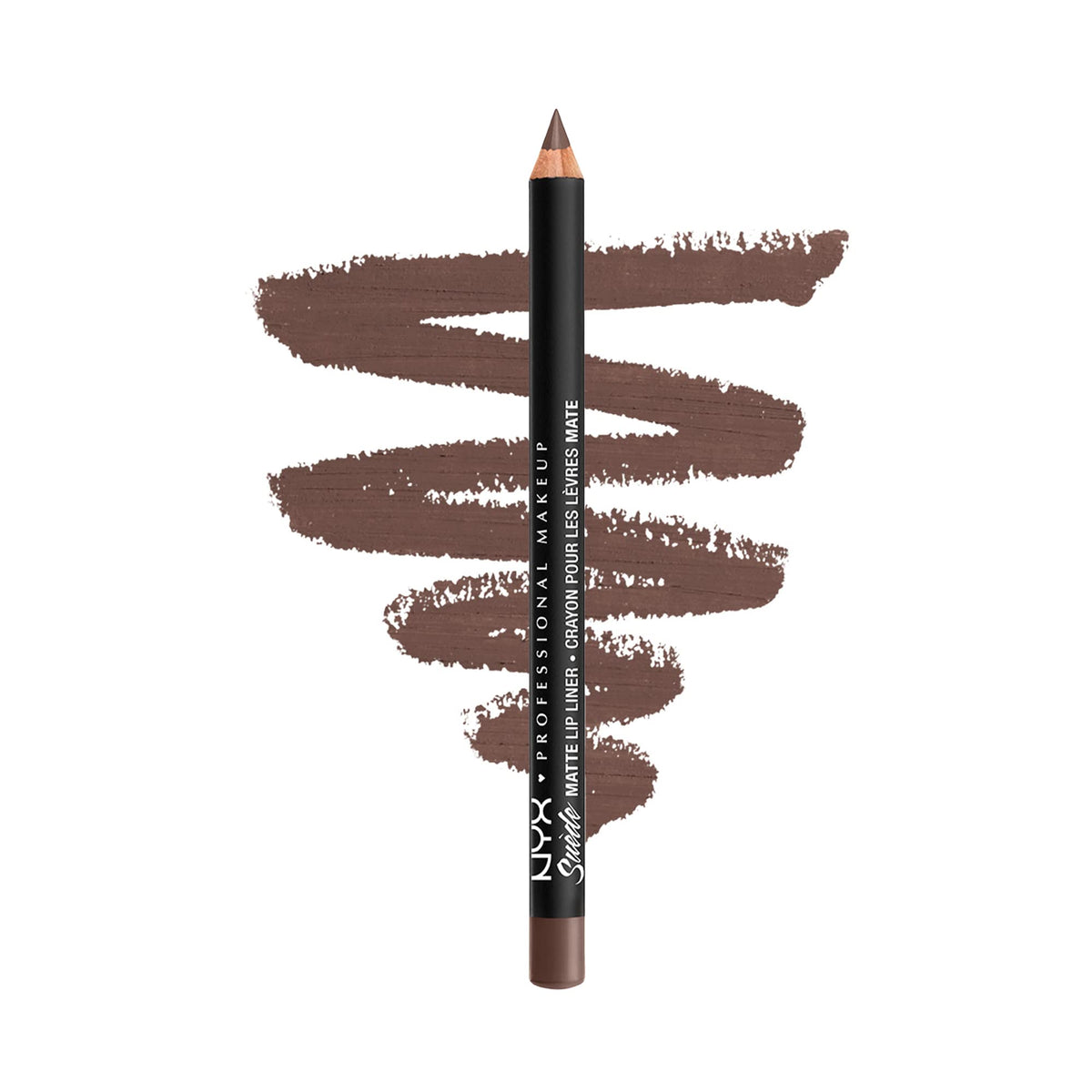 Nyx Professional Makeup Suede Matte Lip Liner - Vegan, Brooklyn Thorn, 0.03 Oz