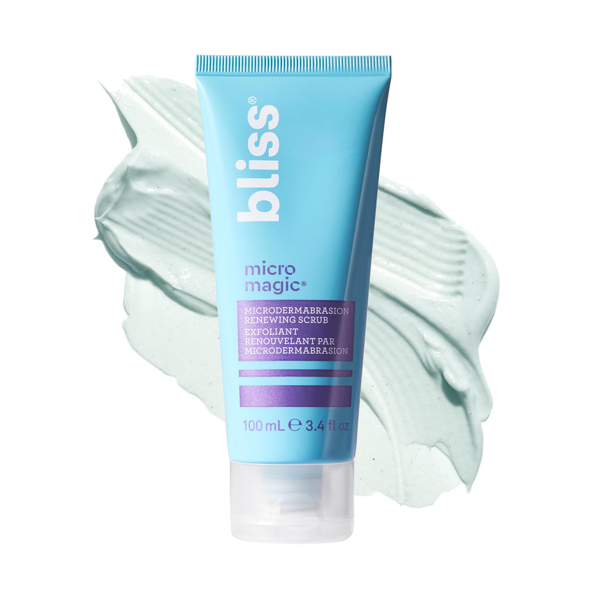 Bliss Micro Magic Scrub - Skin-Renewing Microdermabrasion, Tightens Pores, 3.4 Fl