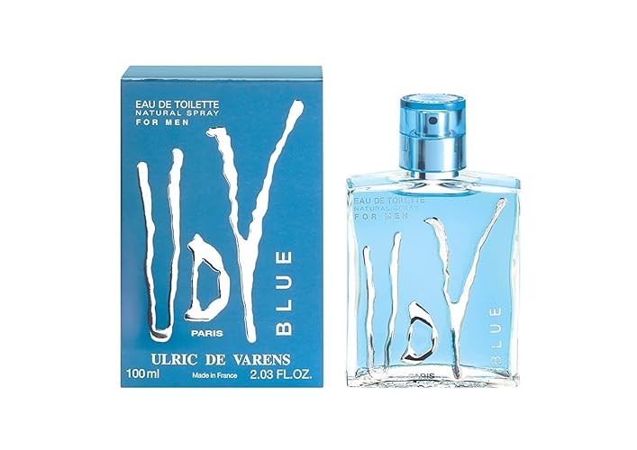 Udv Blue Eau De Toilette Spray For Men By Ulric De Varens, 3.4 Oz