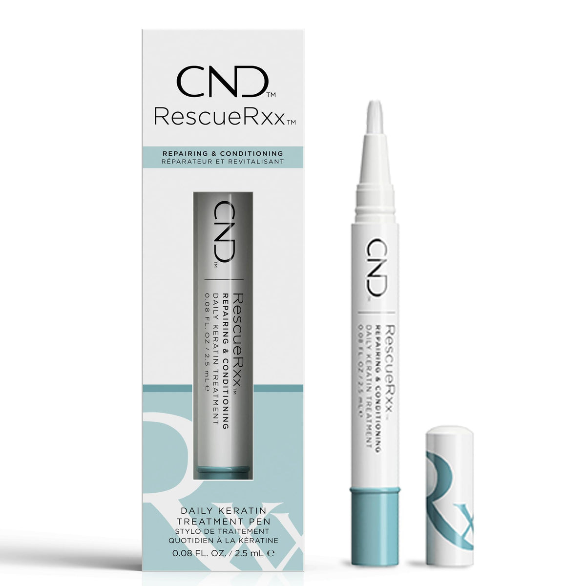 Cnd Essentials Rescuerxx Care Pen - 0.08 Oz Nail Treatment For Healthy Nails